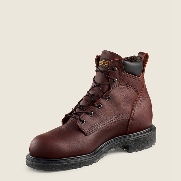 Bottes de Travail Red Wing - Supersole® 2.0 - 6-Inch Waterproof Soft Toe - Bordeaux - Homme 430ALDVK